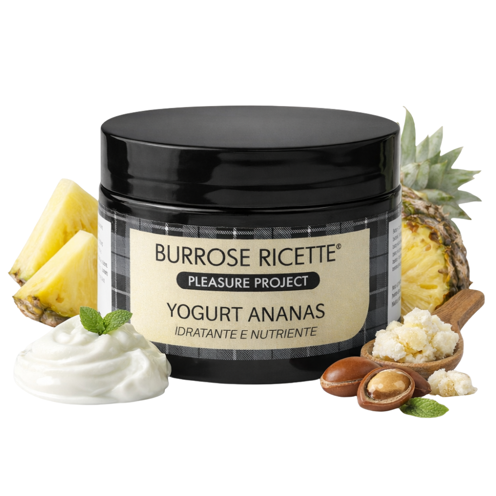Tělové máslo hydratační a vyživující - jogurt a ananas 250 ml