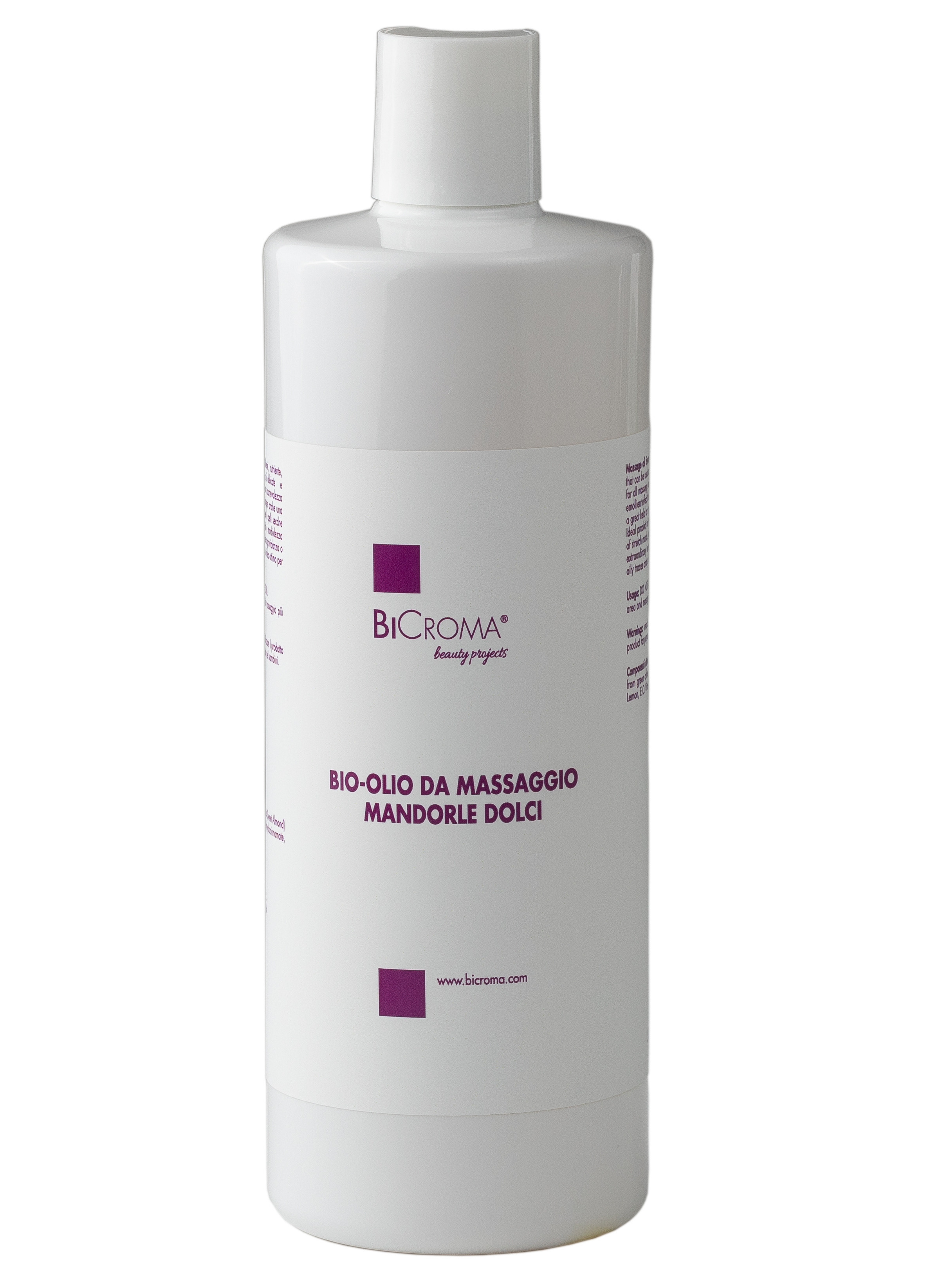 BIO masážní olej ze sladkých mandlí 500 ml