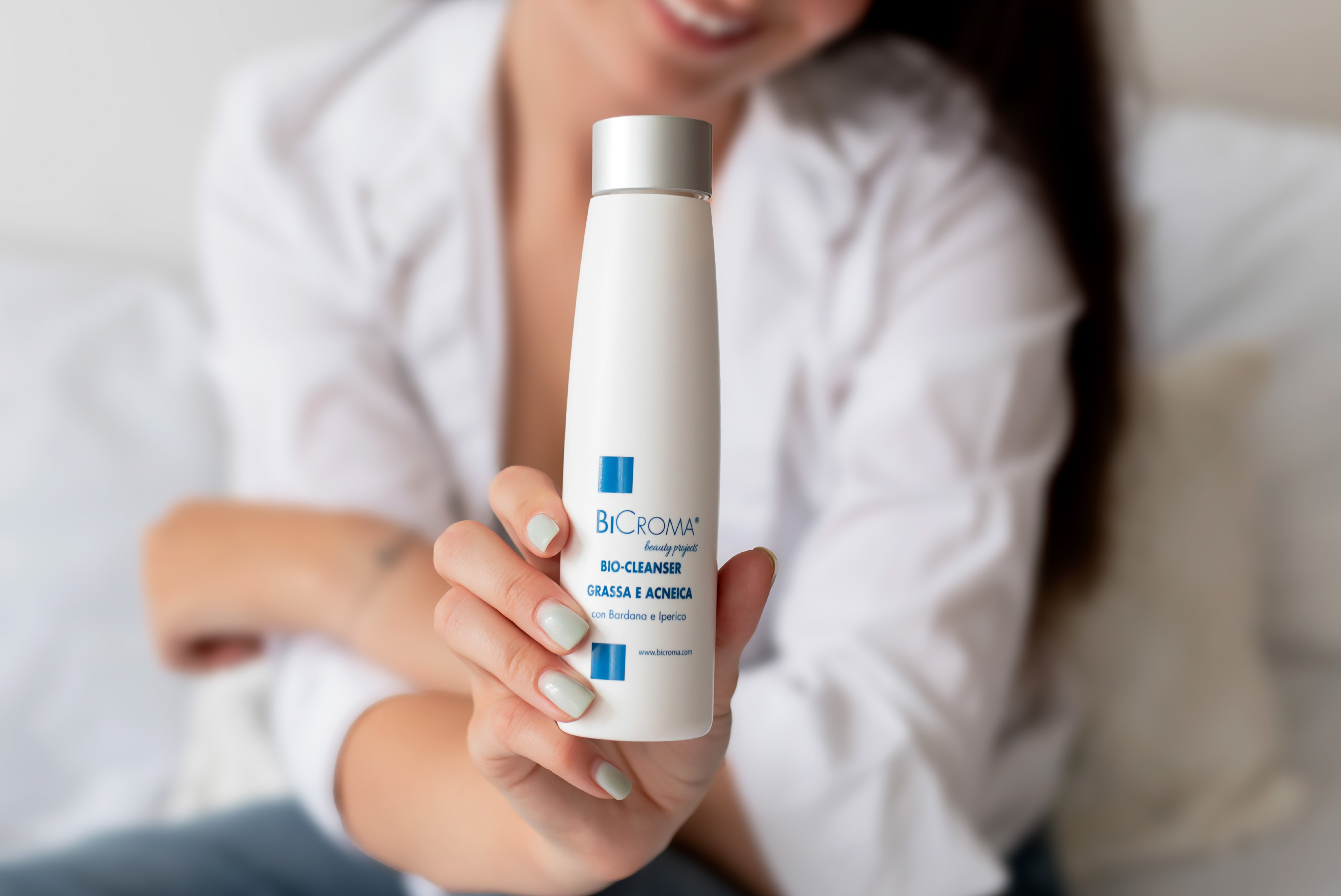 BIO čisticí mléko na mastnou a aknózní pleť 200 ml