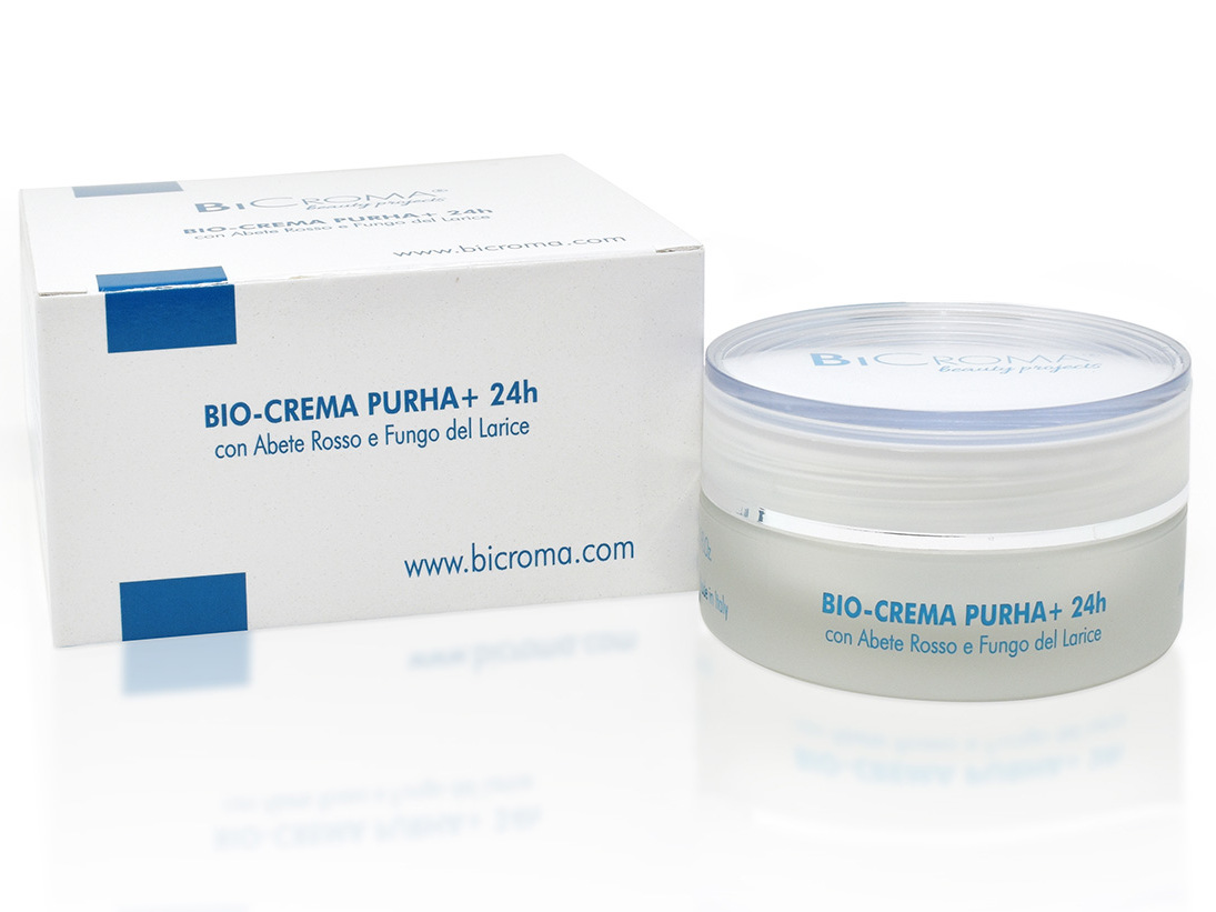 BIO +24h krém pro smíšenou pleť s červeným smrkem 50 ml
