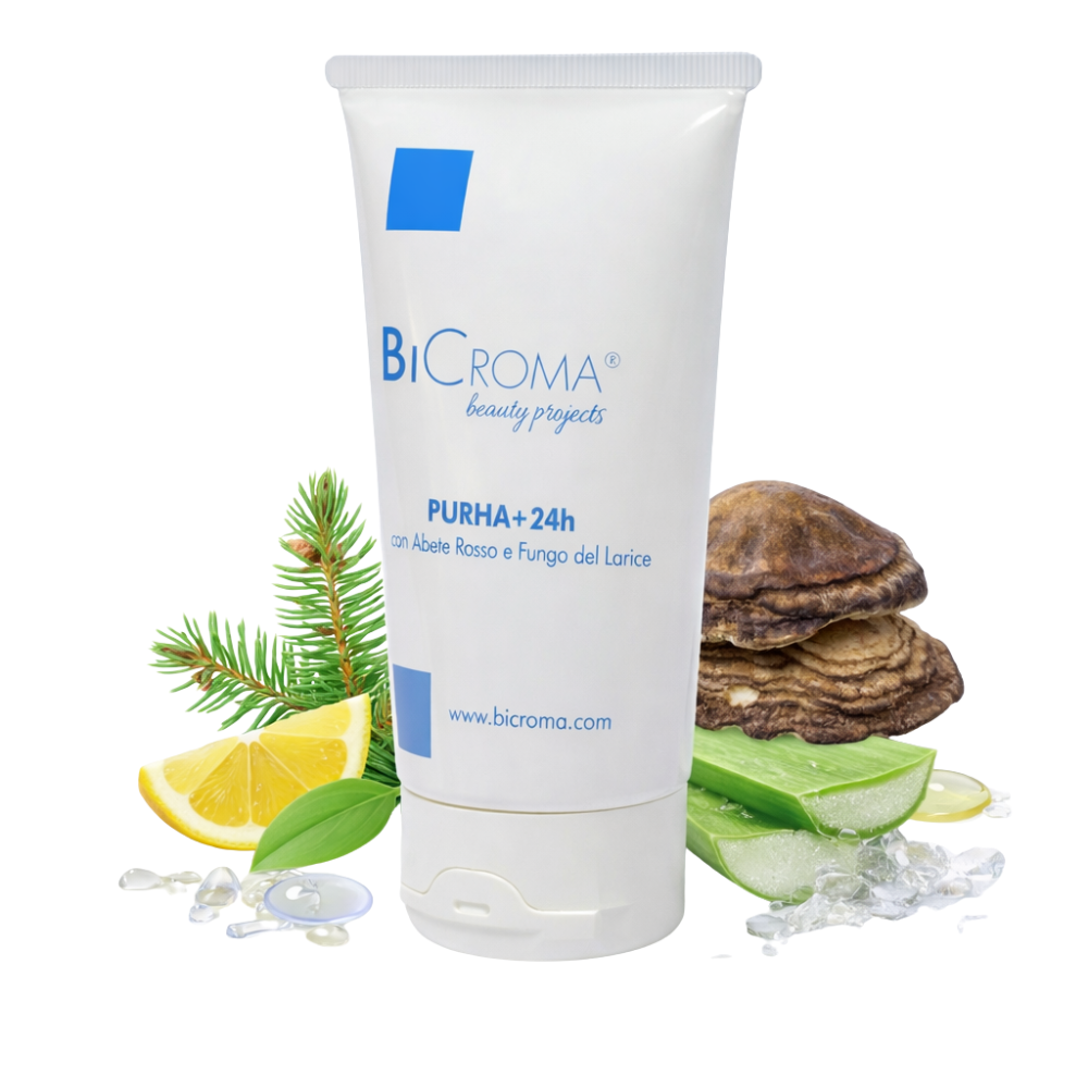 BIO +24h krém pro smíšenou pleť s červeným smrkem 150 ml