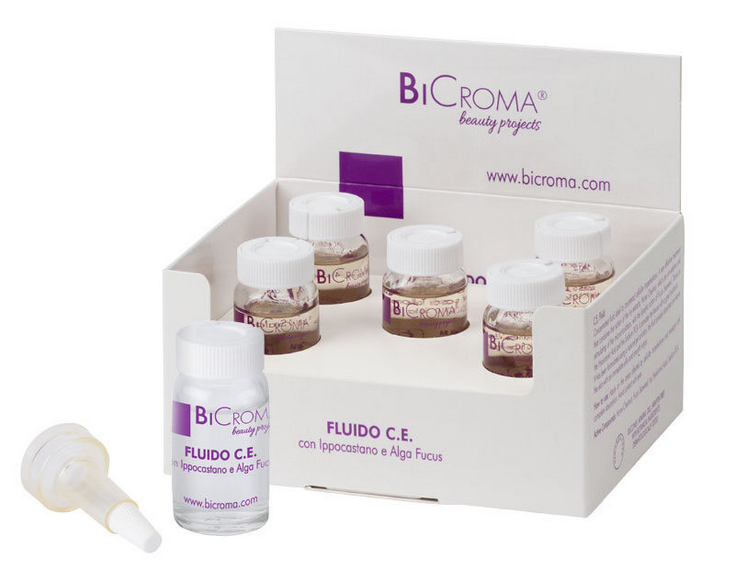BIO sérum s kaštanem koňským a řasou Fucus 5 × 10 ml