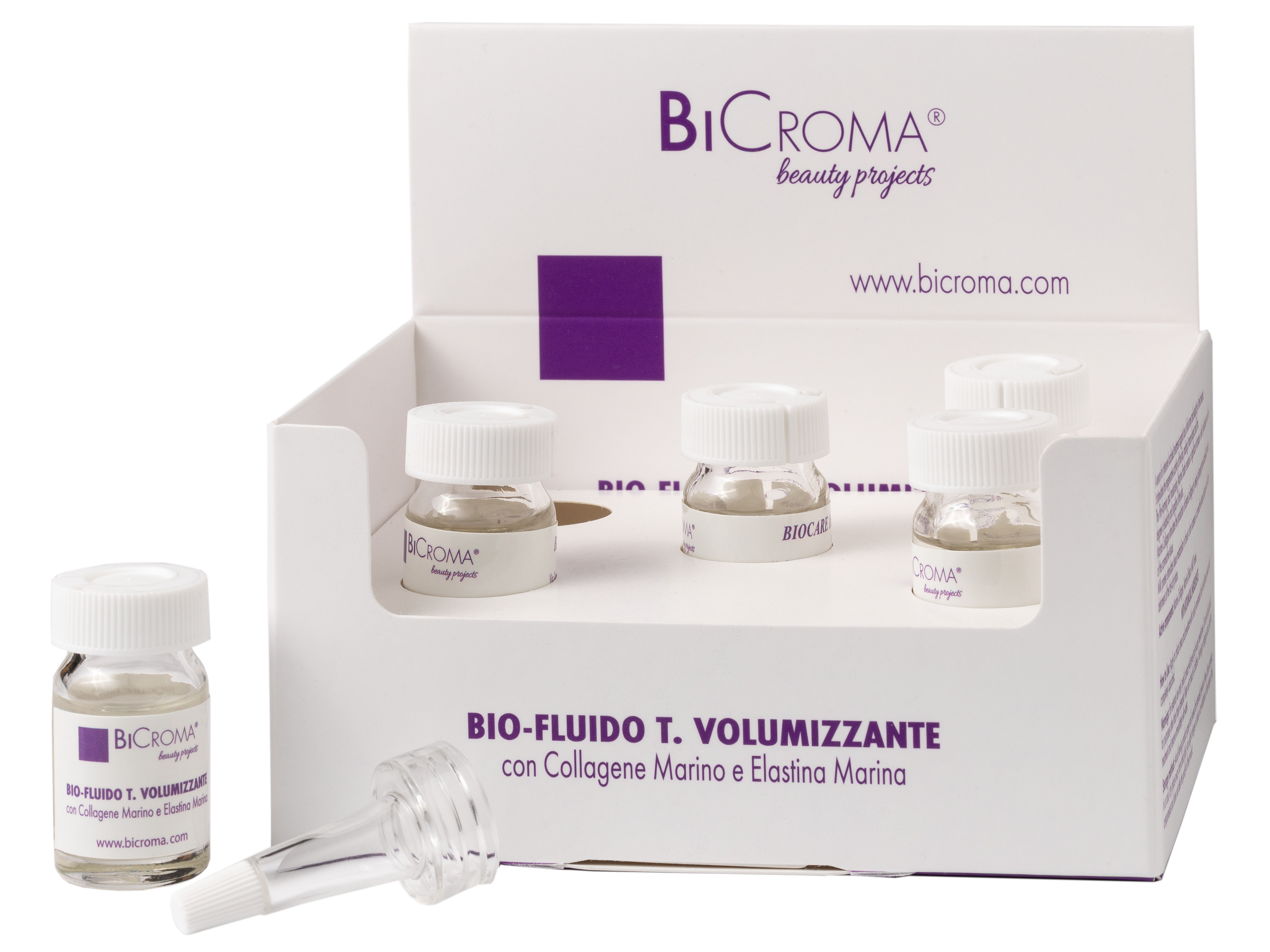 BIO sérum s mořským kolagenem pro pevnější pokožku prsou 5 × 5 ml