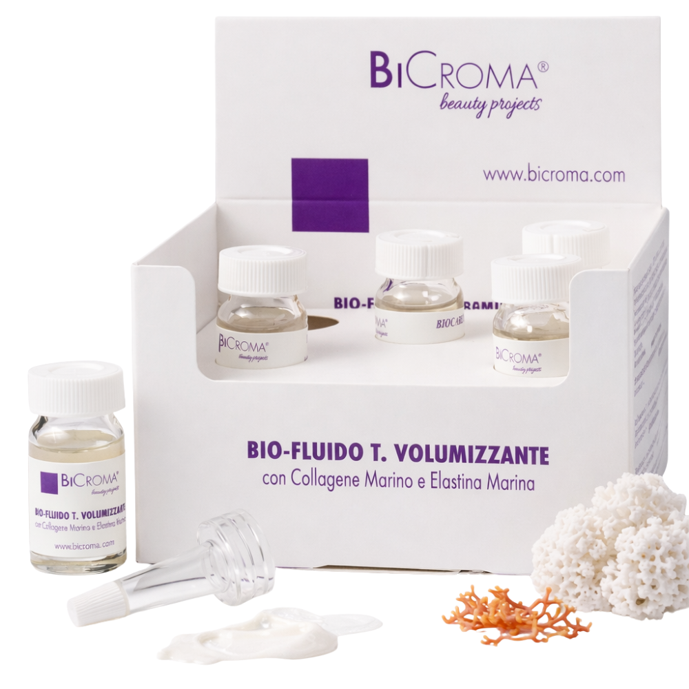BIO sérum s mořským kolagenem pro pevnější pokožku prsou 5 × 5 ml